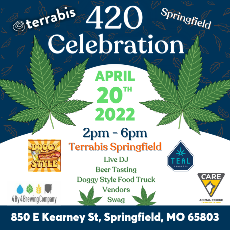Springfield 420 Celebration Terrabis Find Your Calm