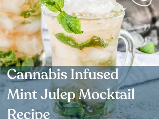 Cannabis Infused Mint Julep Mocktail Recipe